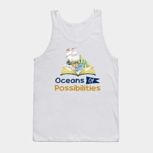 summer reading 2022 oceans sublimation Tank Top